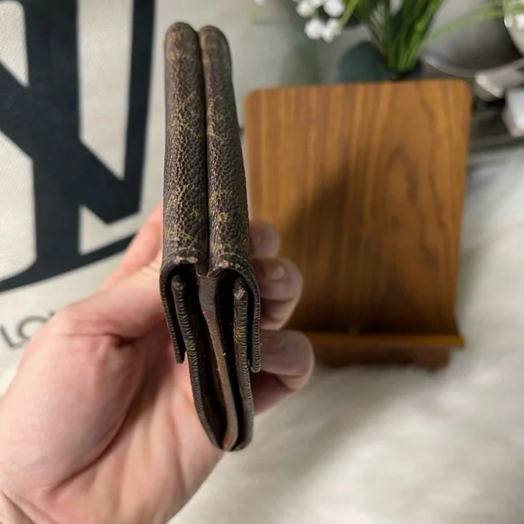Authentic VINTAGE LOUIS VUITTON MONOGRAM PORTEFEIULLE ELISE TRIFOLD WALLET​